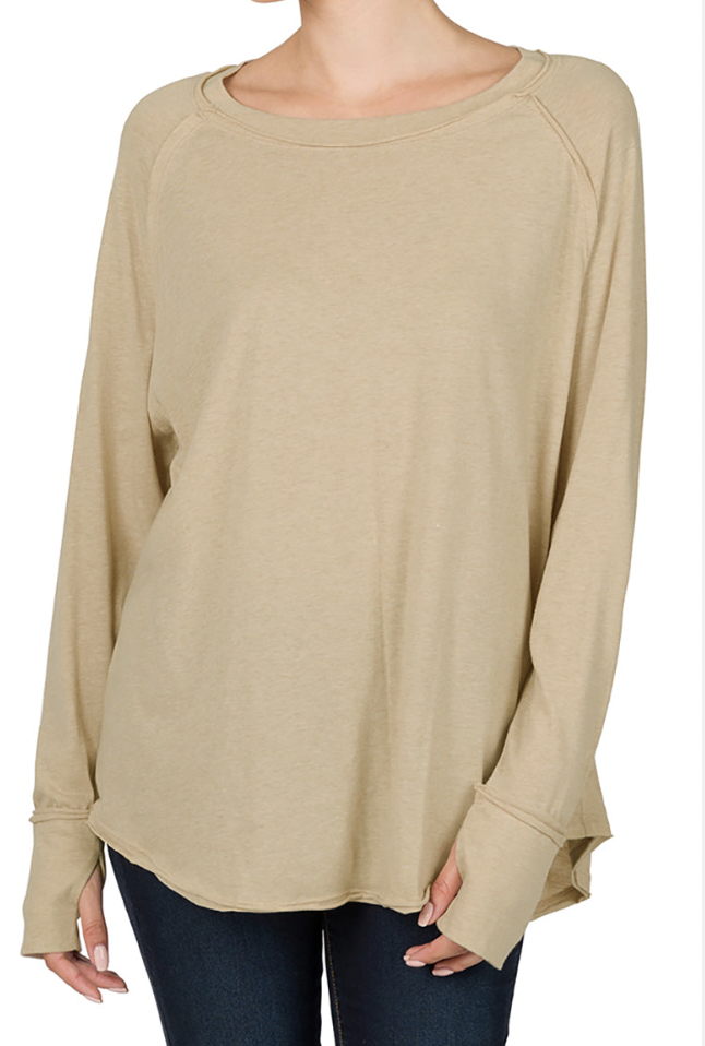 RAGLAN THUMBHOLE SLV