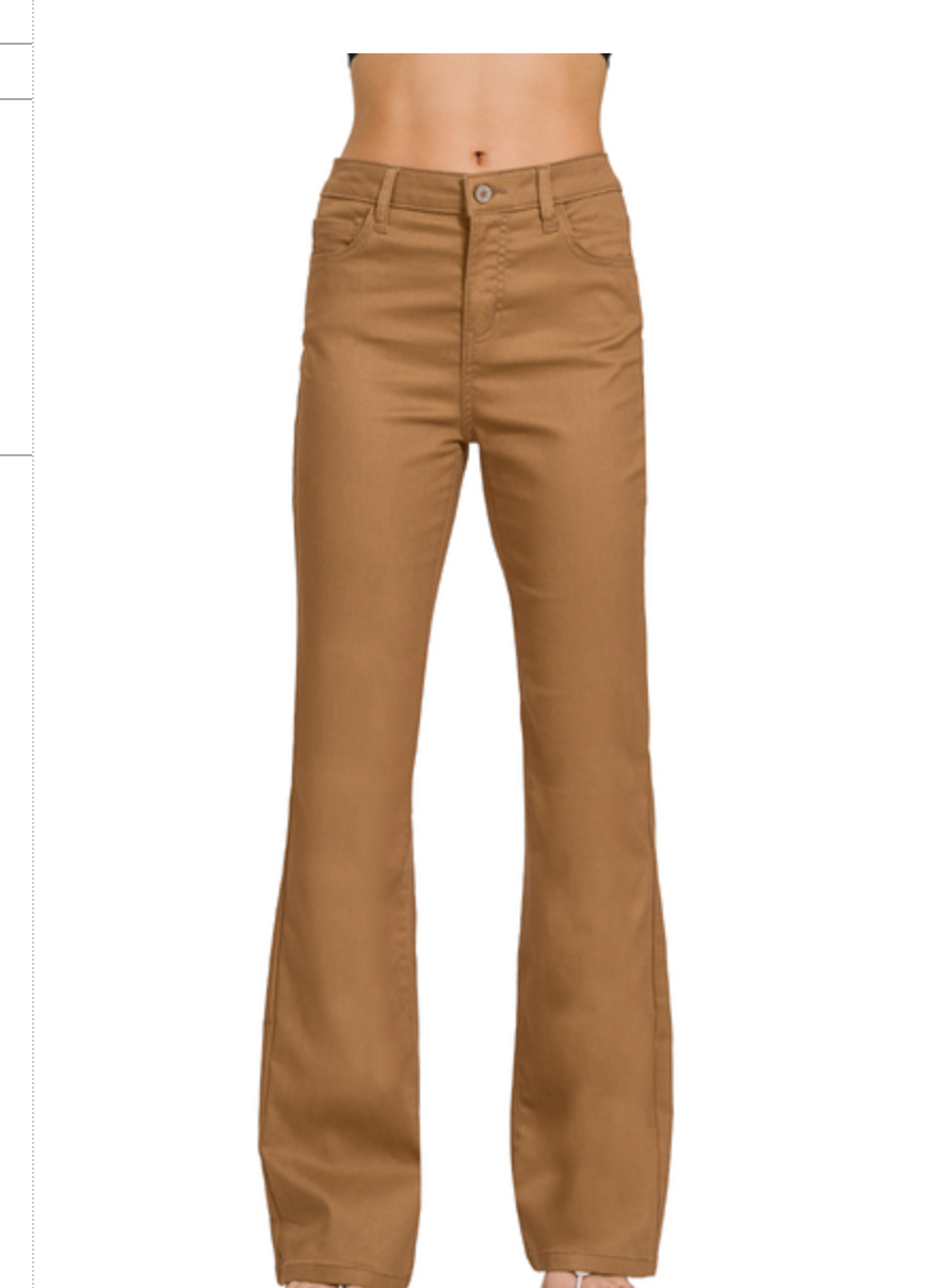 HR BOOT COLOR DENIM PANTS