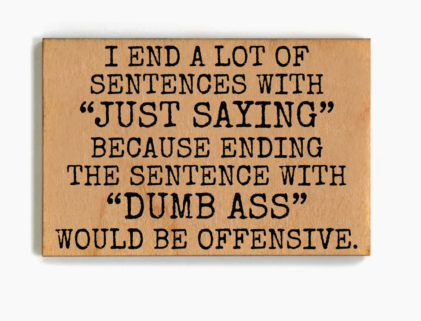WOOD MAGNET