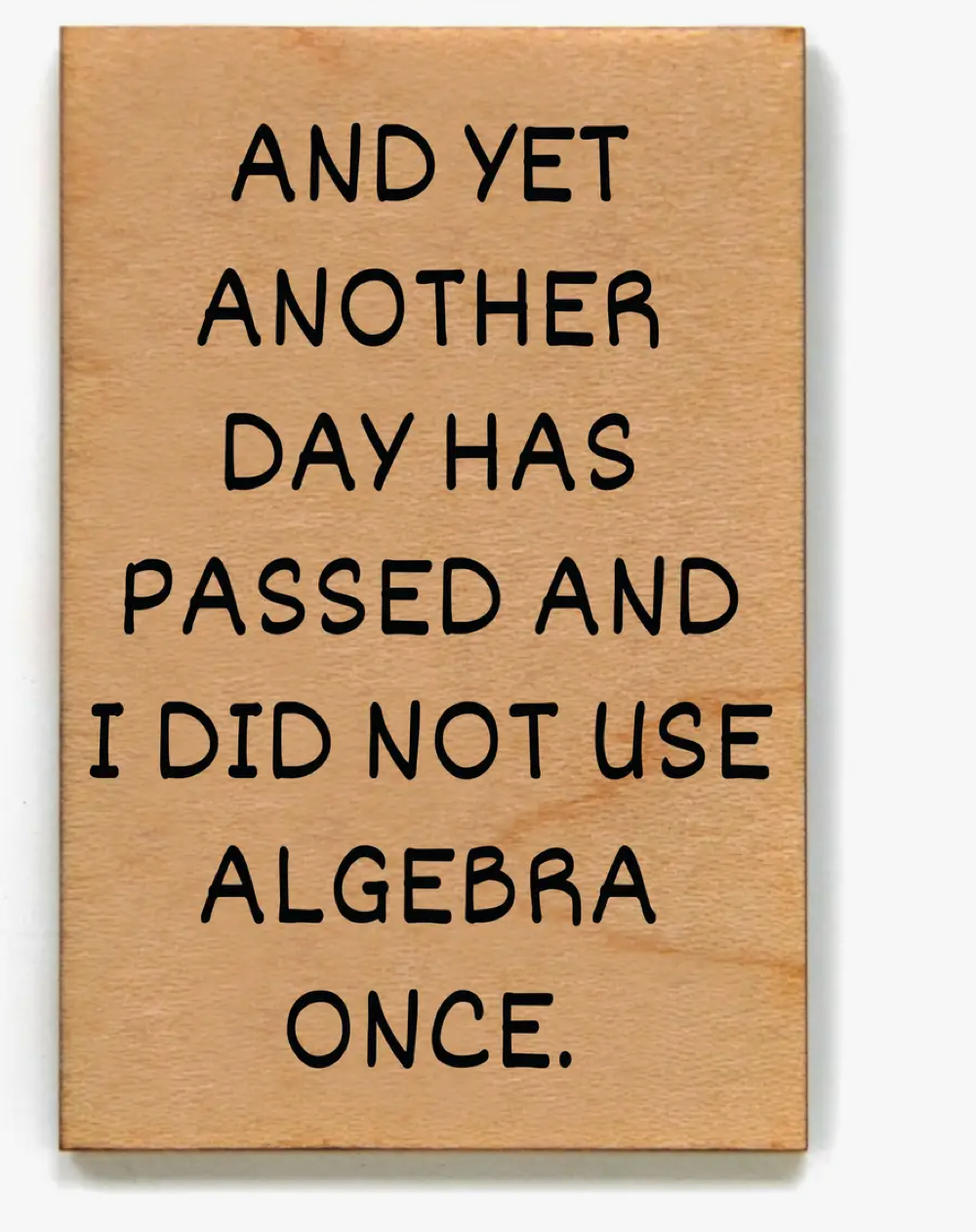 WOOD MAGNET