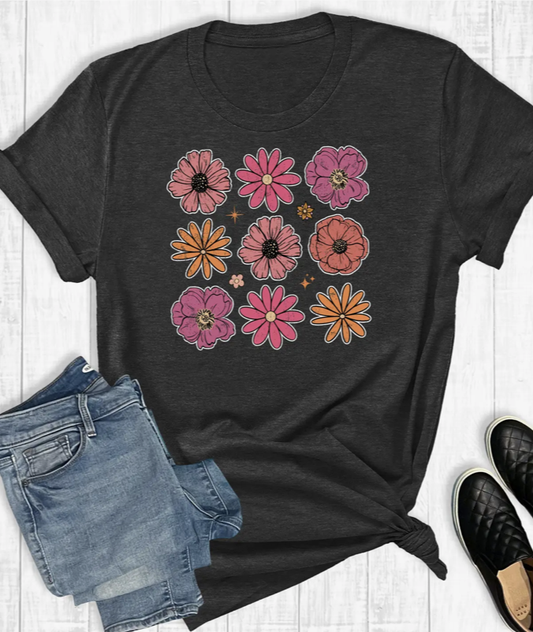 SUMMER FLOWERS TSHIRT
