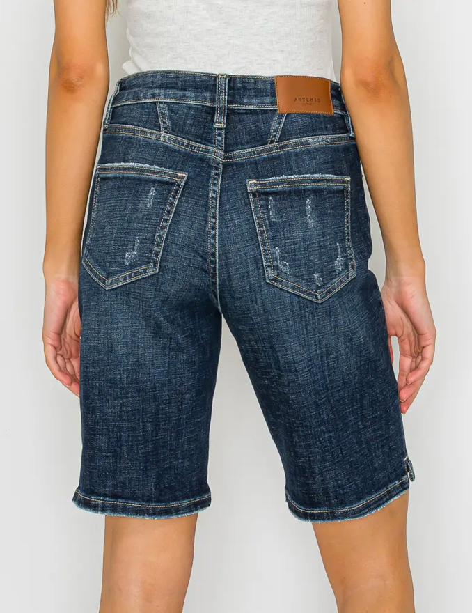 HR DENIM BERMUDA SHORTS