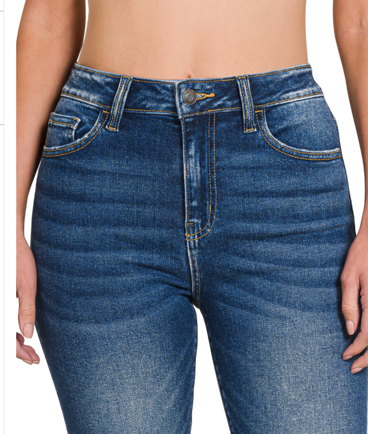 CROPPED BASIC DENIM