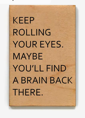 WOOD MAGNET