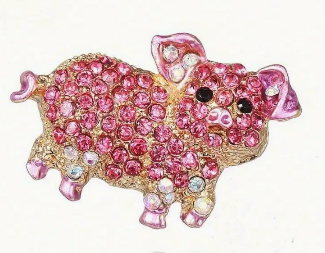 PIG BROOCH