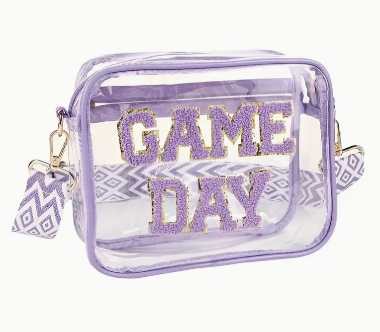 TRANSPARENT GAMEDAYVPURSE