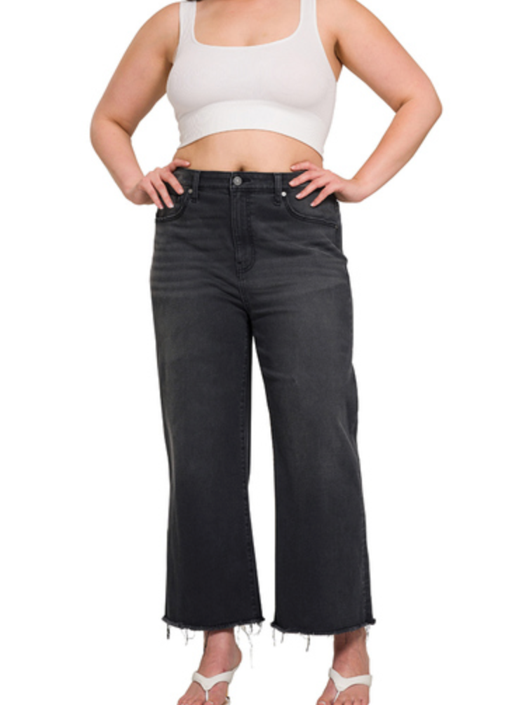HR CROPPED DENIM PANT