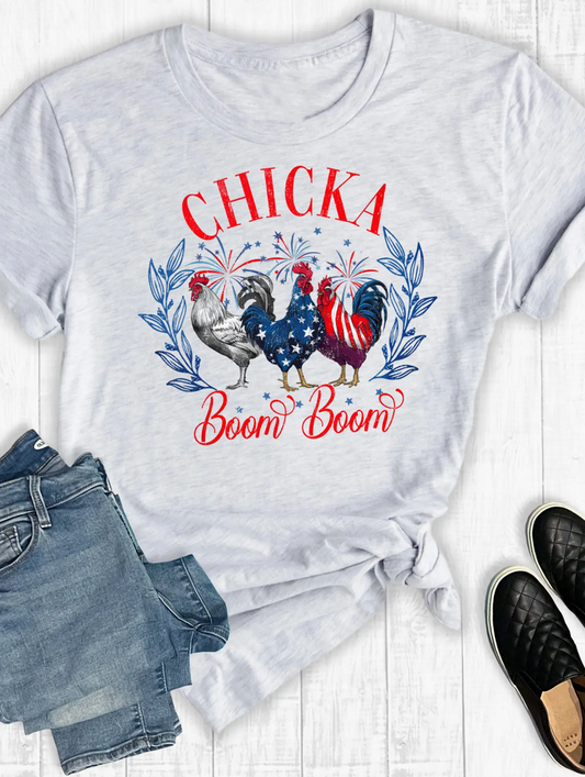 CHICKA BOOM BOOM TEE