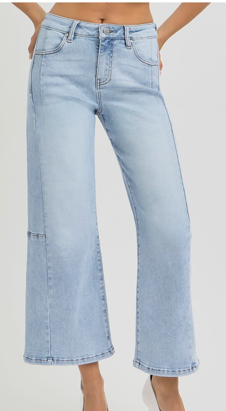 HR CROP WIDELEG SEAM DETAIL
