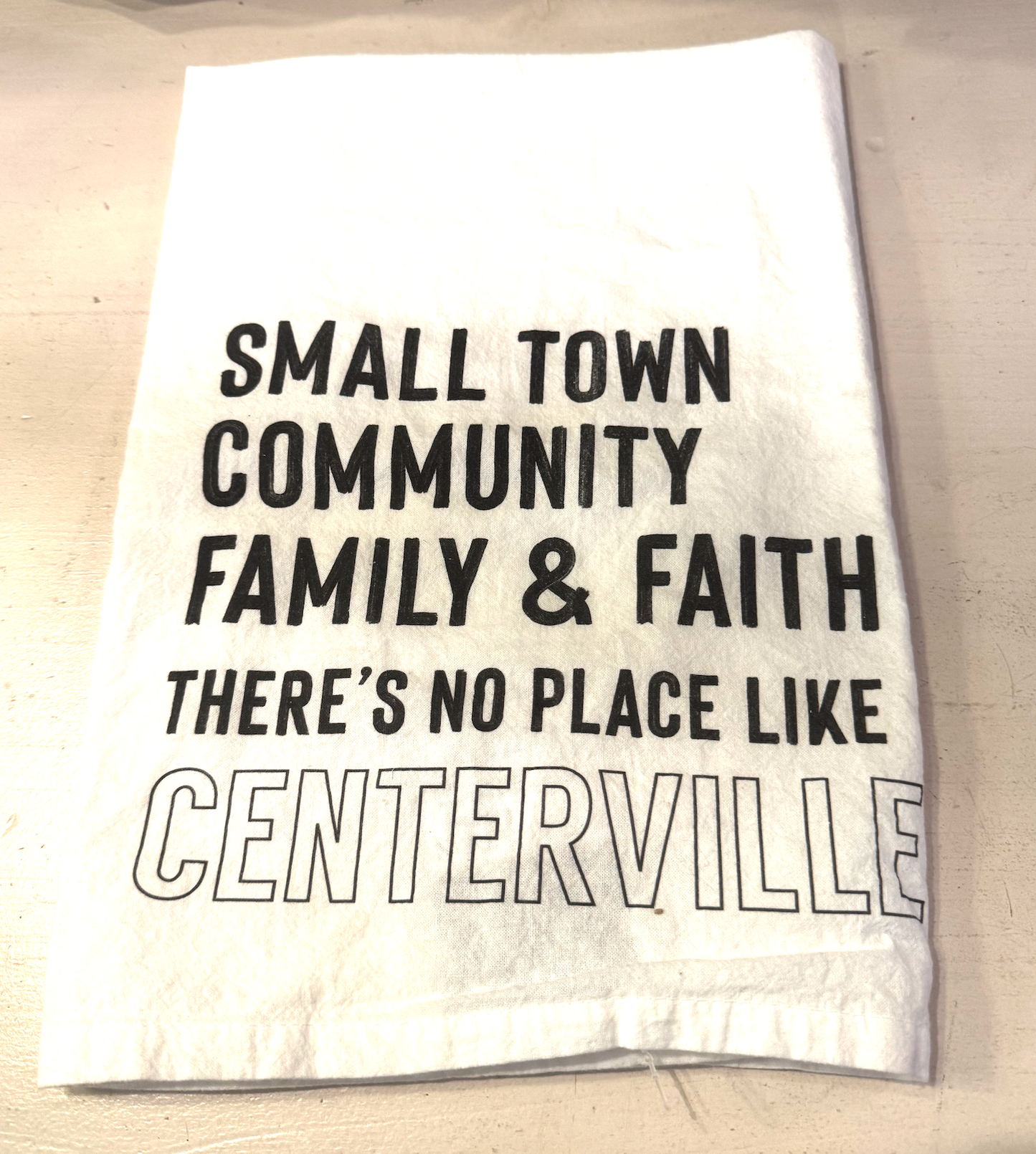 NO PLACE LIKE TOWEL