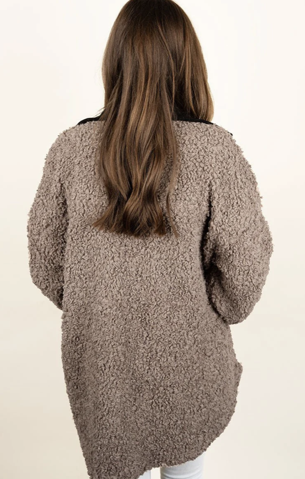 ENCHANTING SHERPA SHACKET