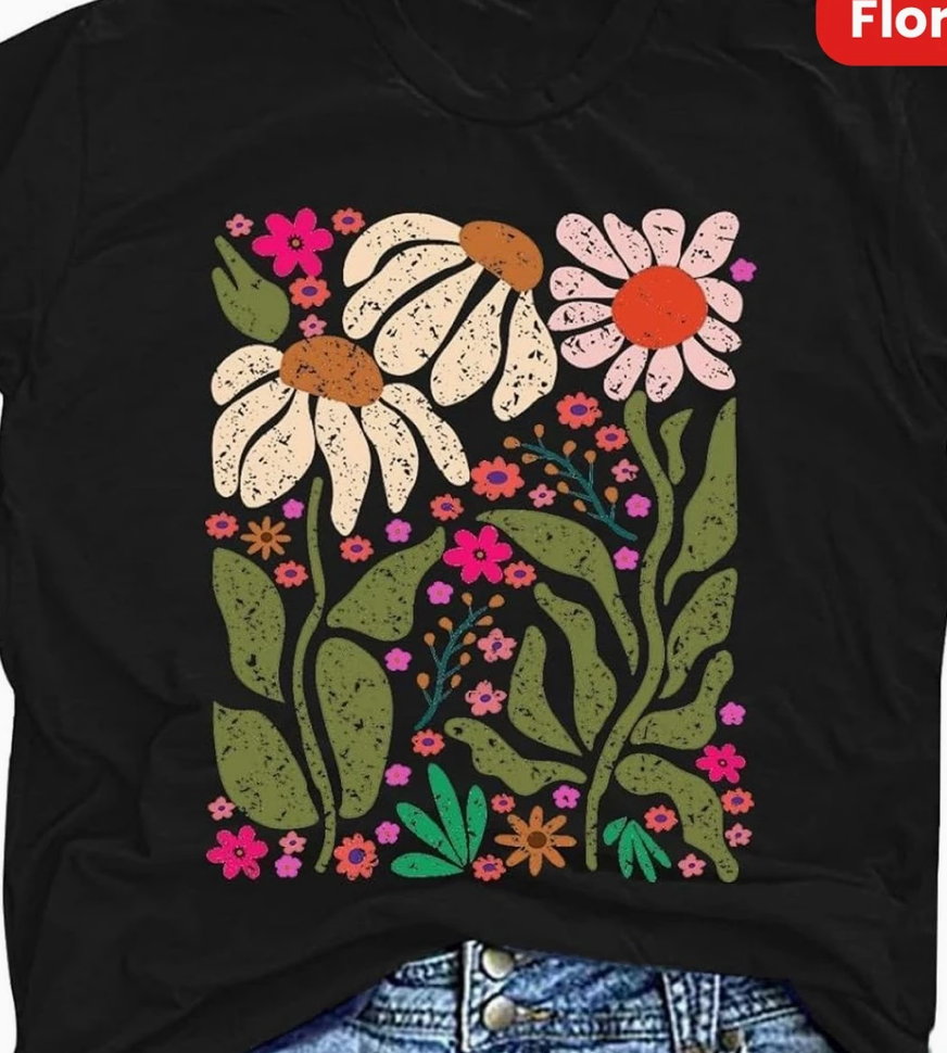 WILDFLOWER VINTAGE BOHO TEE