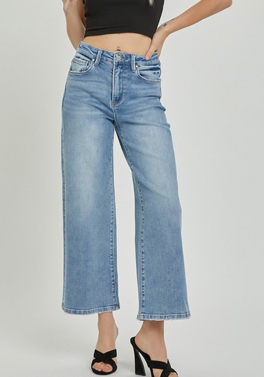 HR WIDE CROP JEAN