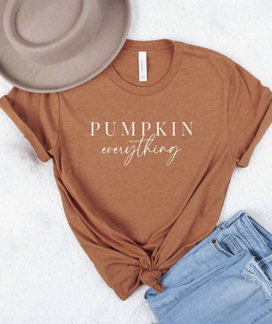 PUMPKIN EVERYTHING TSHIRT