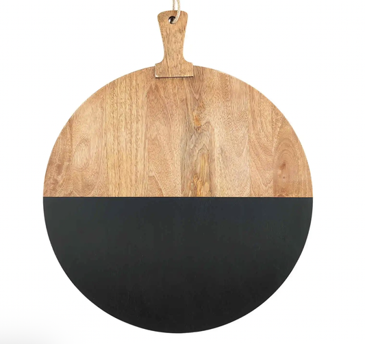 RD BLK WOOD BOARD