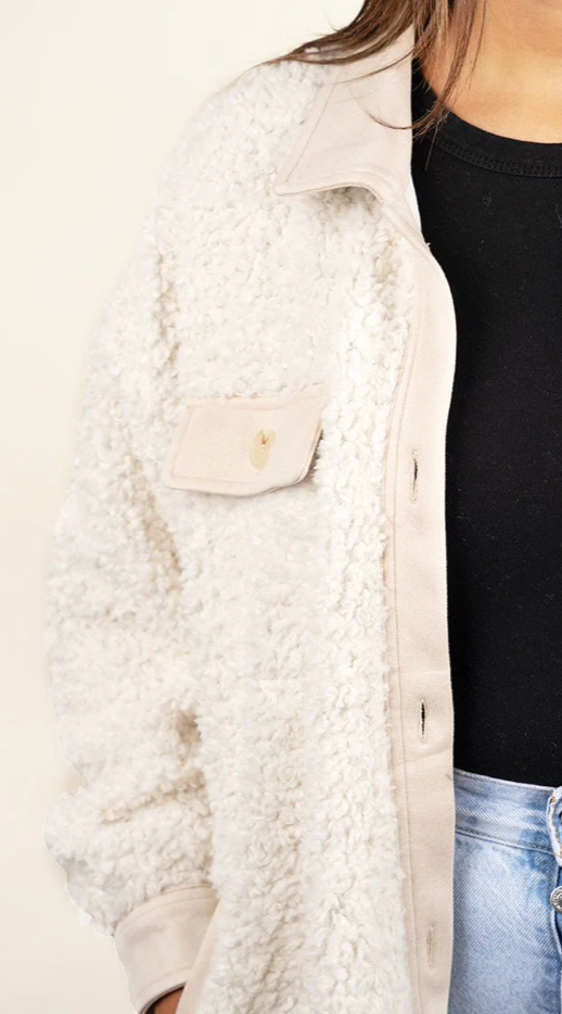 ENCHANTING SHERPA SHACKET