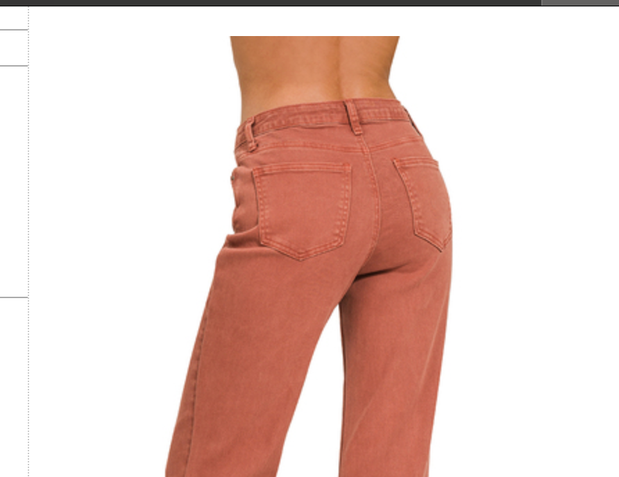 FRAYED CUTOFF DENIM PANT