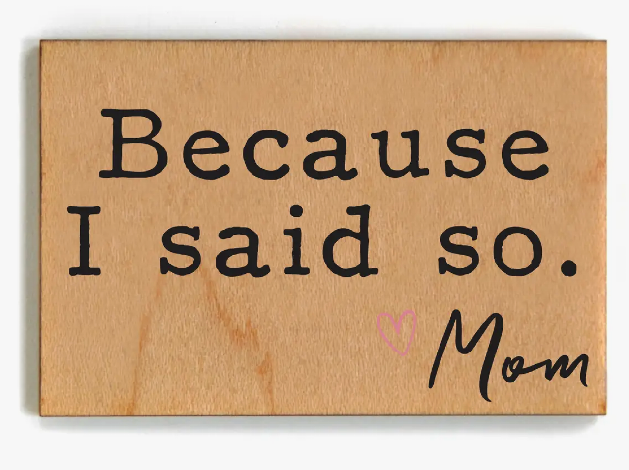 WOOD MAGNET