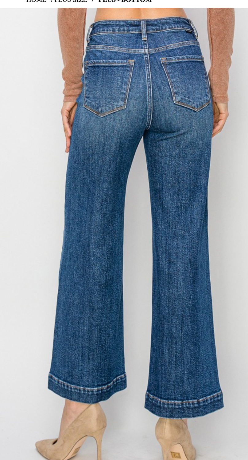 HR ANKLE WIDE JEAN