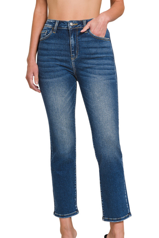 CROPPED BASIC DENIM