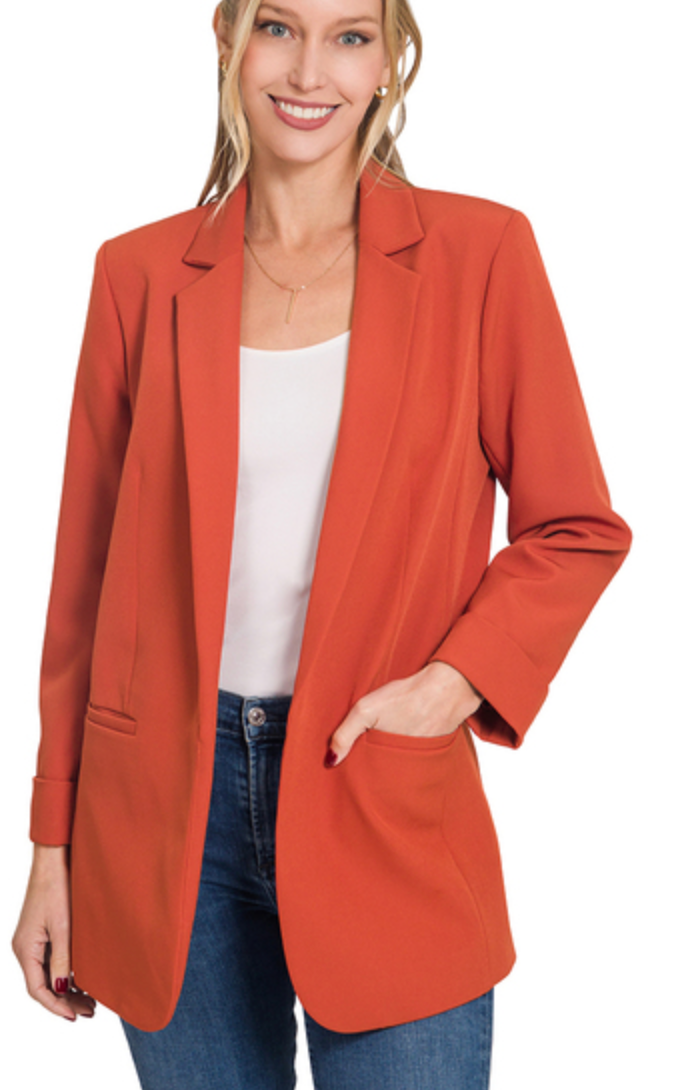 LONG SLV CLASSIC BLAZER