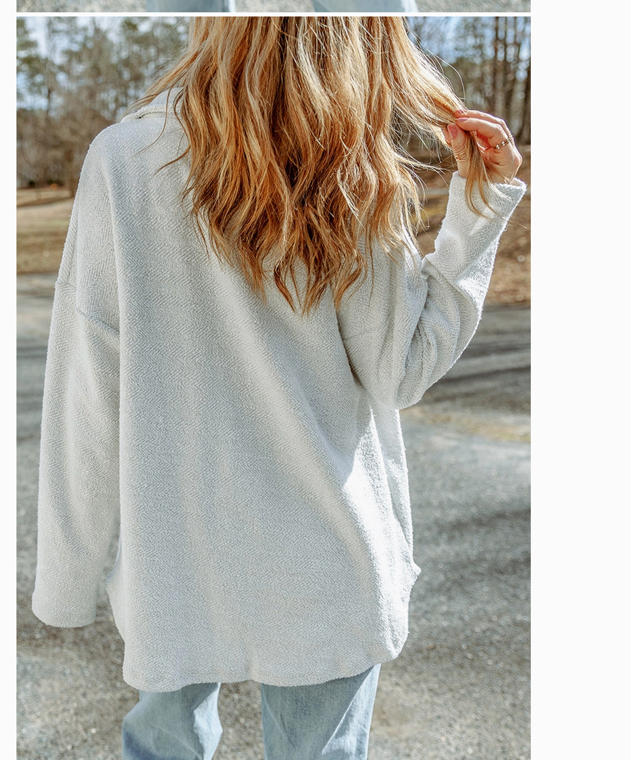 FLAP POCKETS  SHACKET