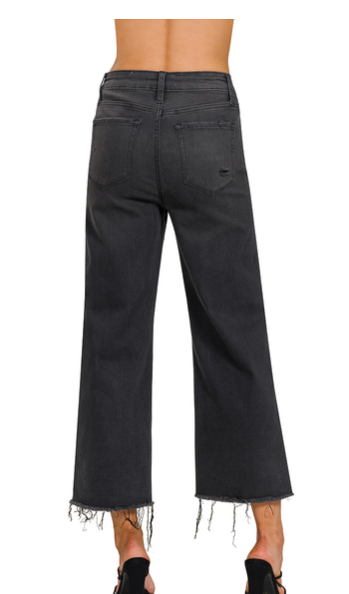 HR CROPPED DENIM PANT