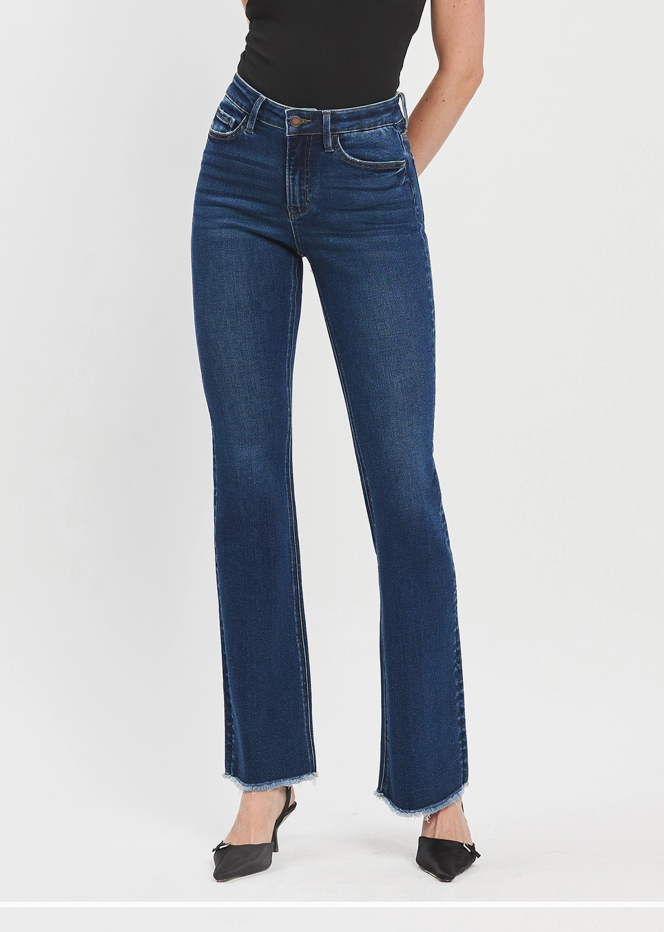 HR RAW HEM BOOTCUT