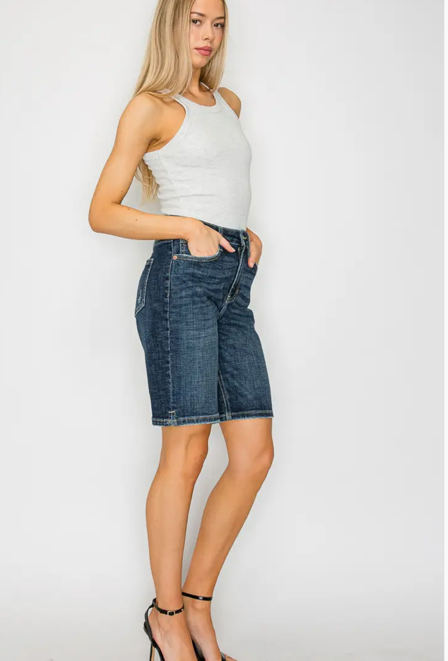 HR DENIM BERMUDA SHORTS