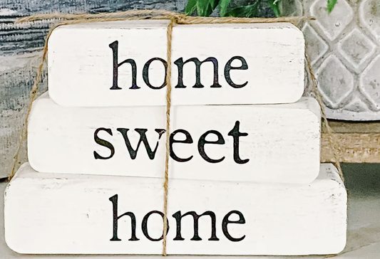 HOME SWEET HOME BLOCK