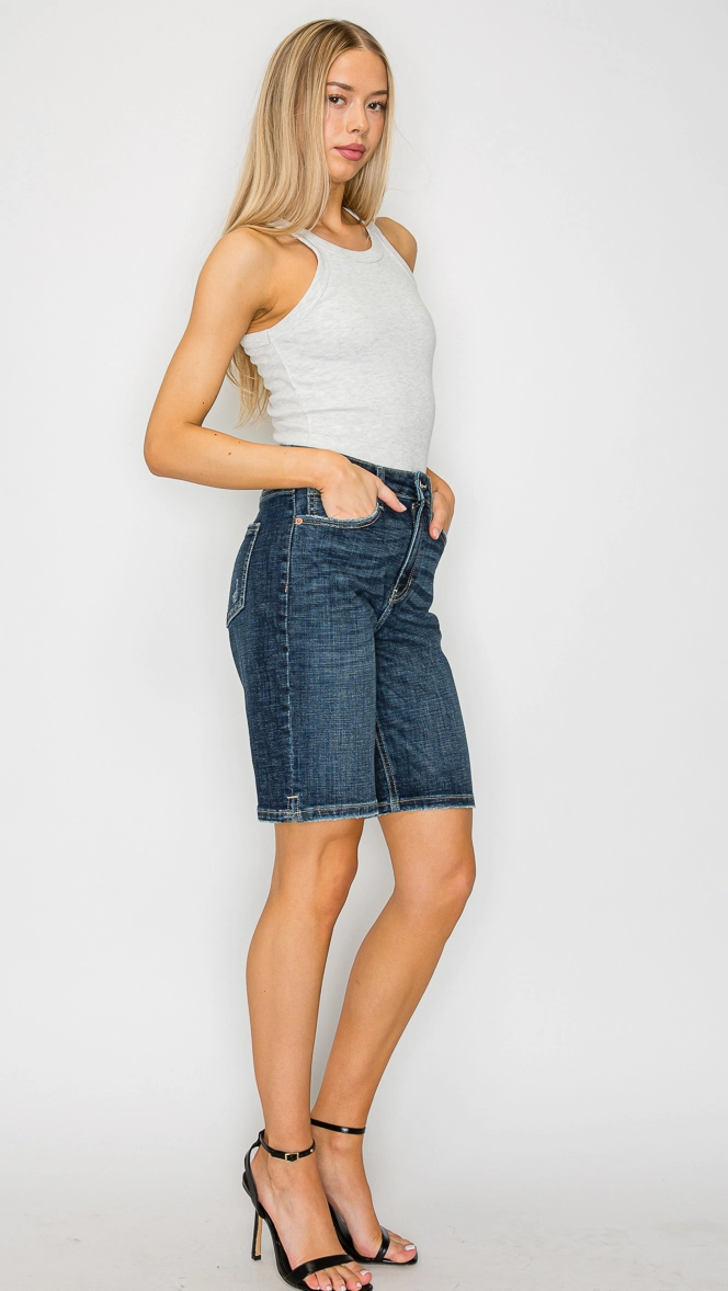 HR DENIM BERMUDA SHORTS