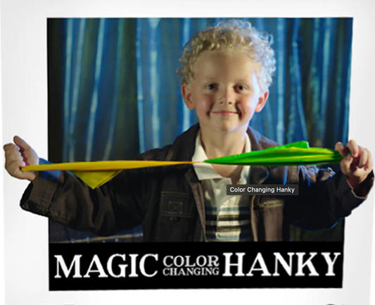 COLOR CHANGING HANKY