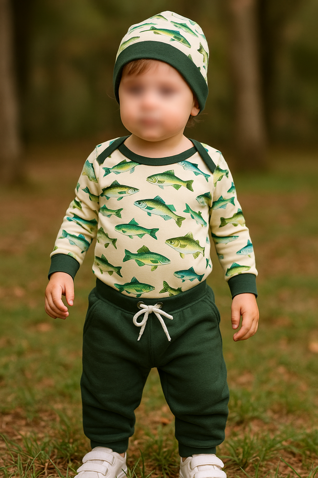2 PC FISH ONSIE/PANT