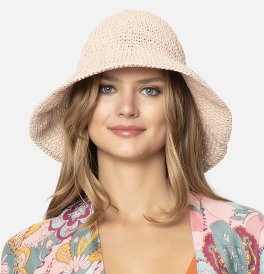 WOVEN BUCKET HAT