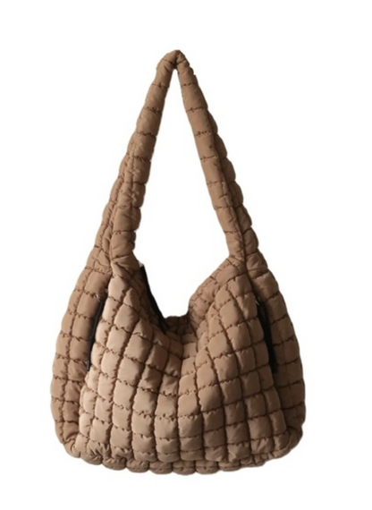 OVRSZD QUILTED CARRYALL BAG