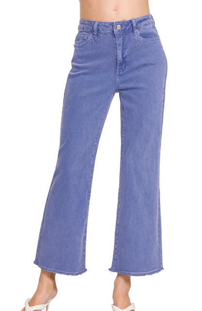 HR FRAYED HEM BOOTCUT