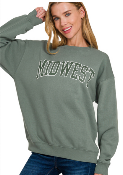 MIDWEST FLEECE CREW NECK