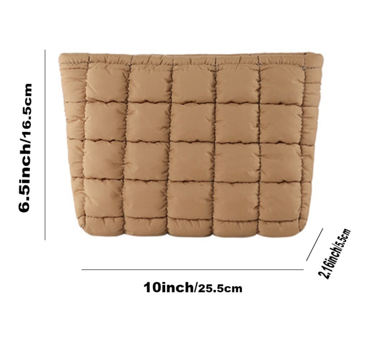 QUILTED MAKEUP BAG
