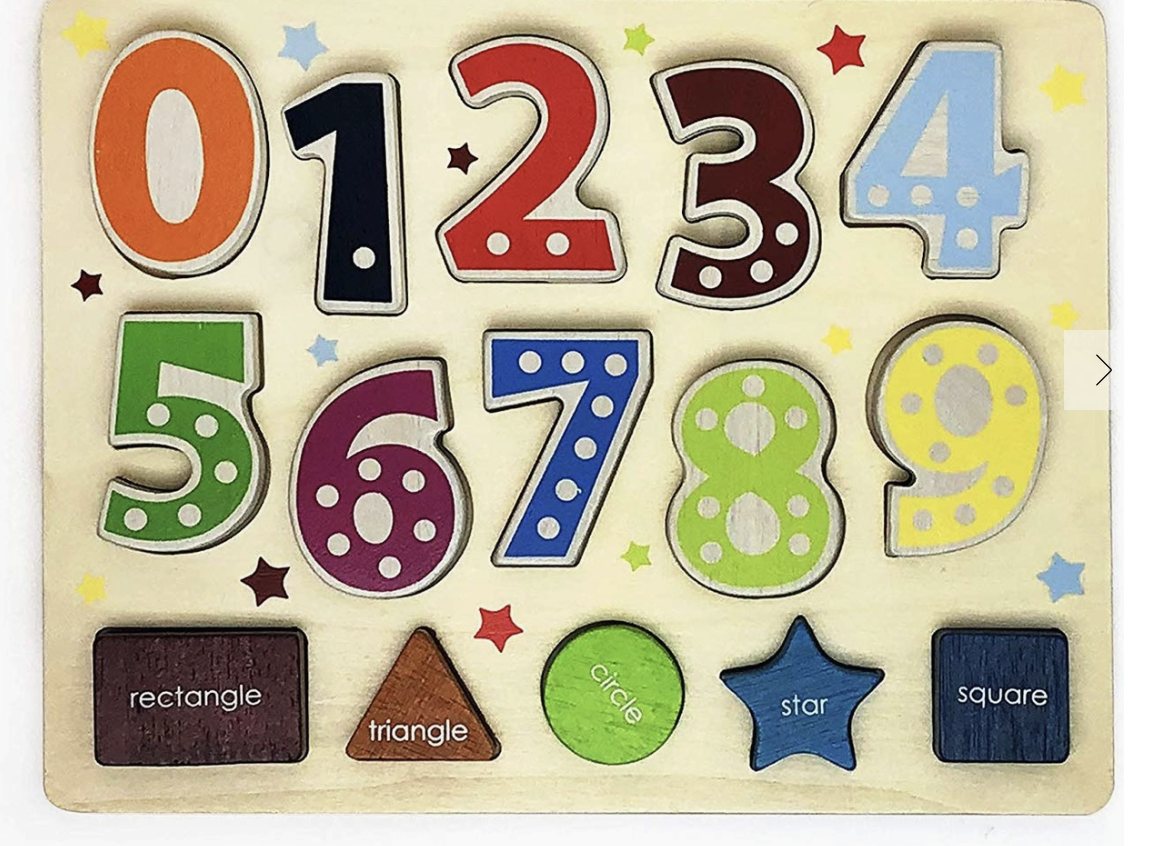NUMBER/SHAPE PUZZLE