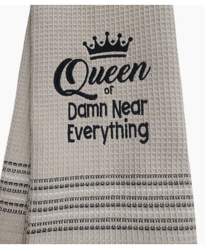 WAFFLE-WEAVE DISH TOWEL