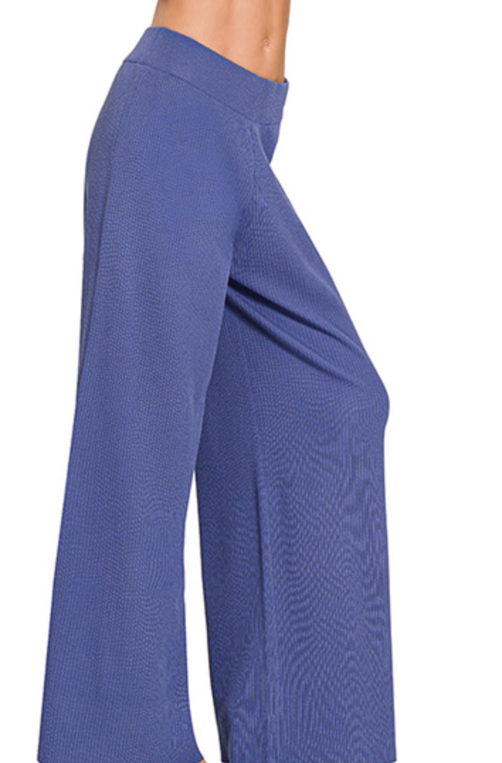 VISCOSE SWEATER PANTS