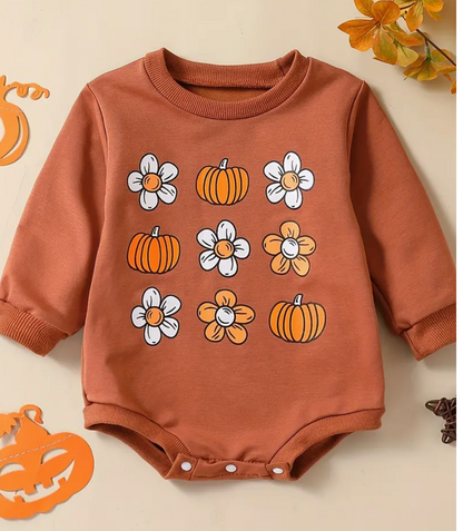 BABY FLOWER PRINT L/SLV