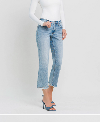HR CROPPED STRAIGHT JEAN