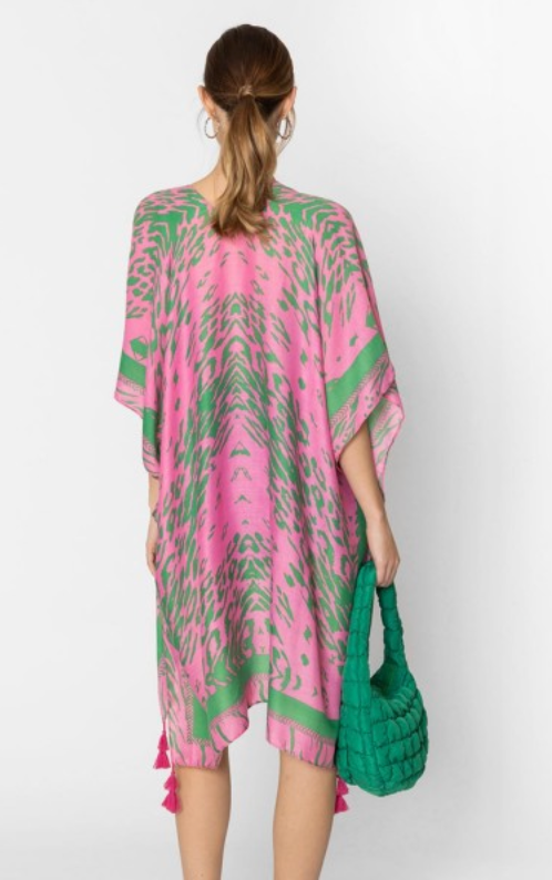 ANIMAL PRINT TASSEL