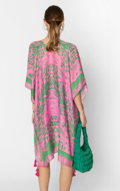 ANIMAL PRINT TASSEL