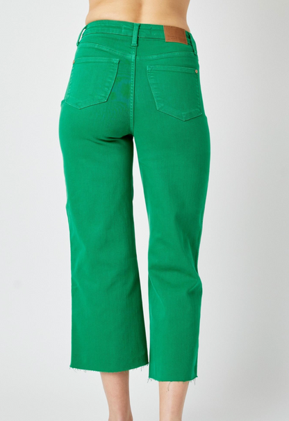 HR TUMMY CONTR CROP WIDELEG