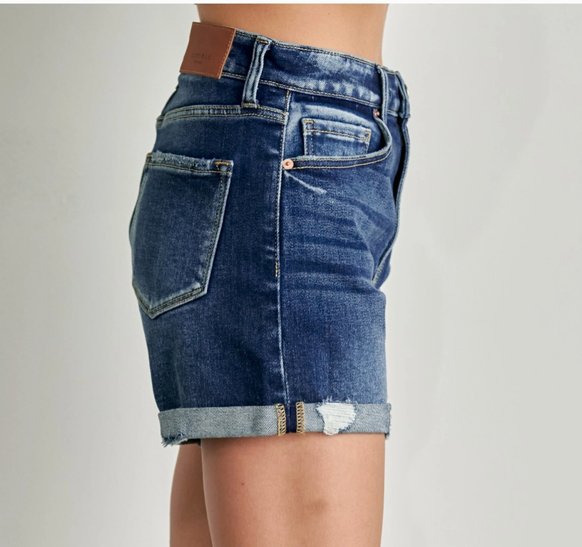 HR  DBL CUFFED SHORTS