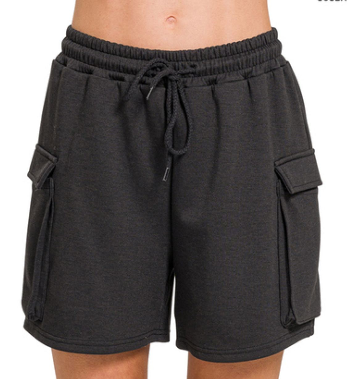 SCUBA THIGH POCKET SHORTS