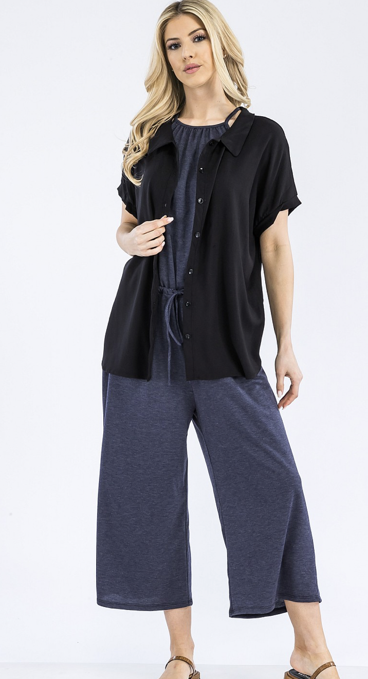 BUTTON DOWN SHORT SLV SHIRT