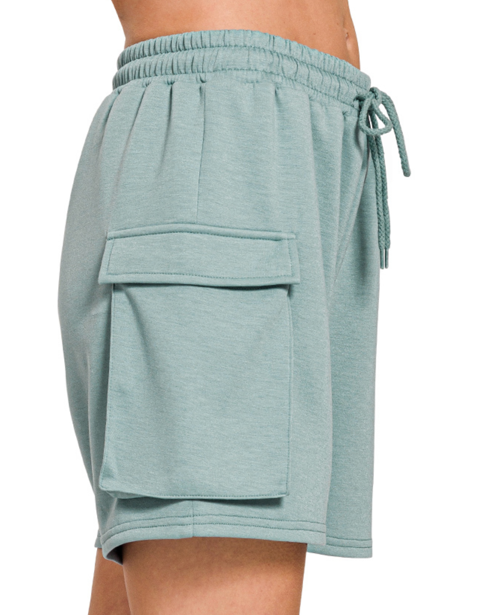 SCUBA THIGH POCKET SHORTS